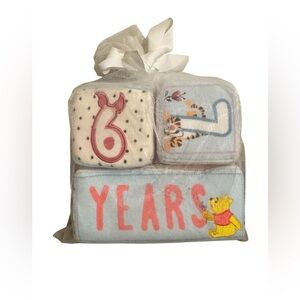 Disney Store Baby Milestone Soft Blocks NWOT